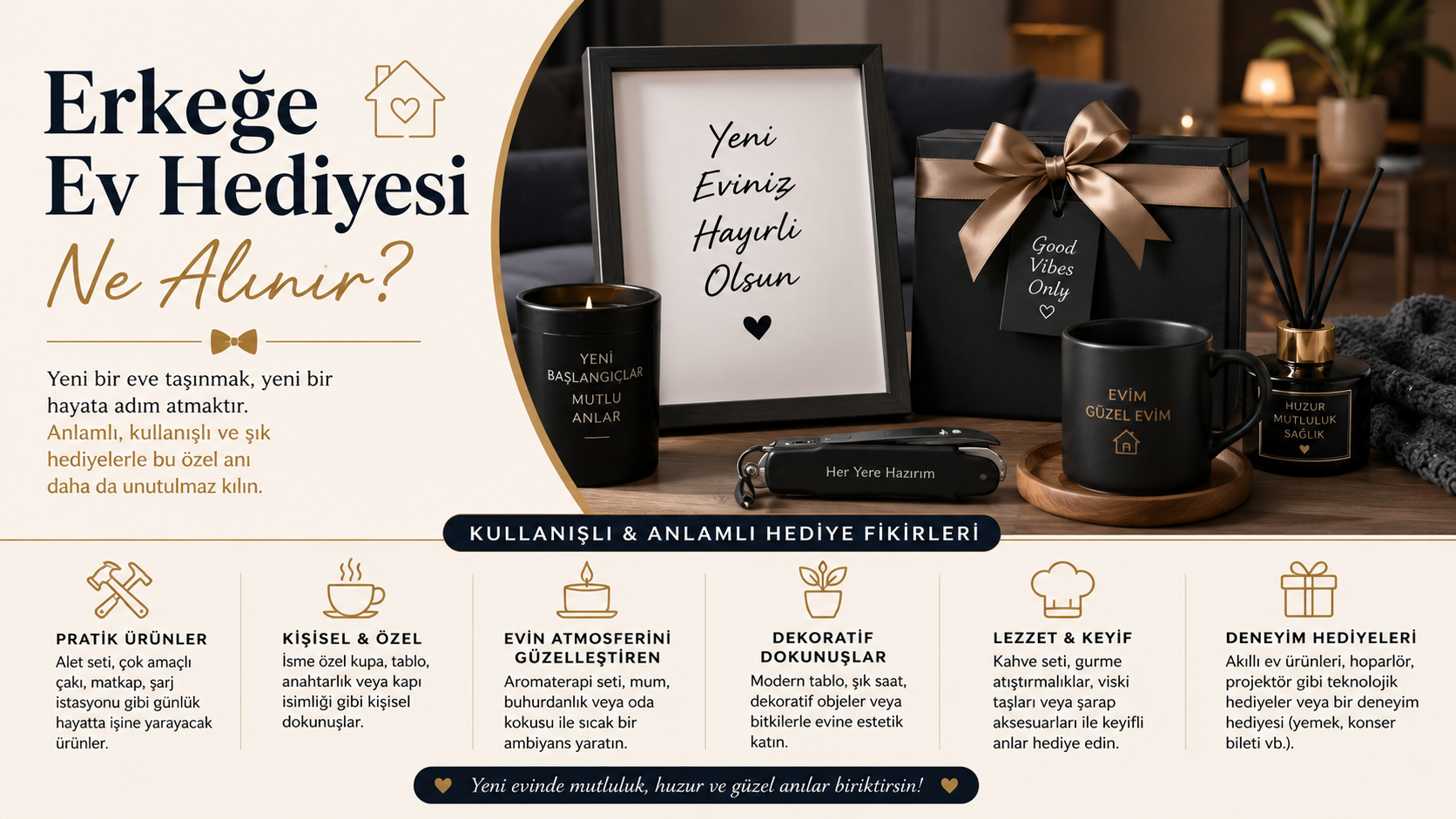 Erkeğe Ev Hediyesi Ne Alınır?