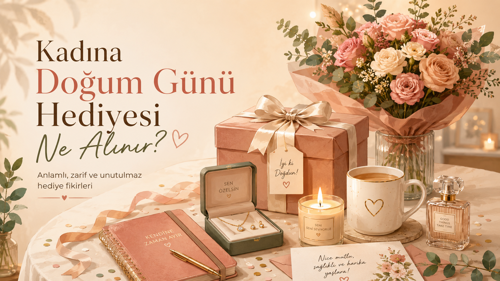 Kadına Doğum Günü Hediyesi Ne Alınır?